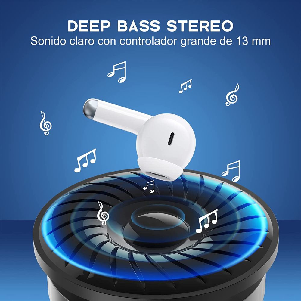 Auriculares Inalambricos In-Ear Bluetooth TWS AUT203