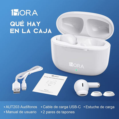 Auriculares Inalambricos In-Ear Bluetooth TWS AUT203