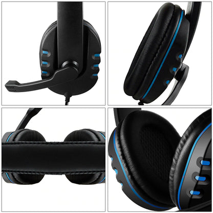 Audifonos Gamer K4 Diadema Con Microfono Luz Led Usb 3.5mm