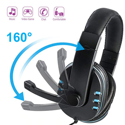 Audifonos Gamer K4 Diadema Con Microfono Luz Led Usb 3.5mm