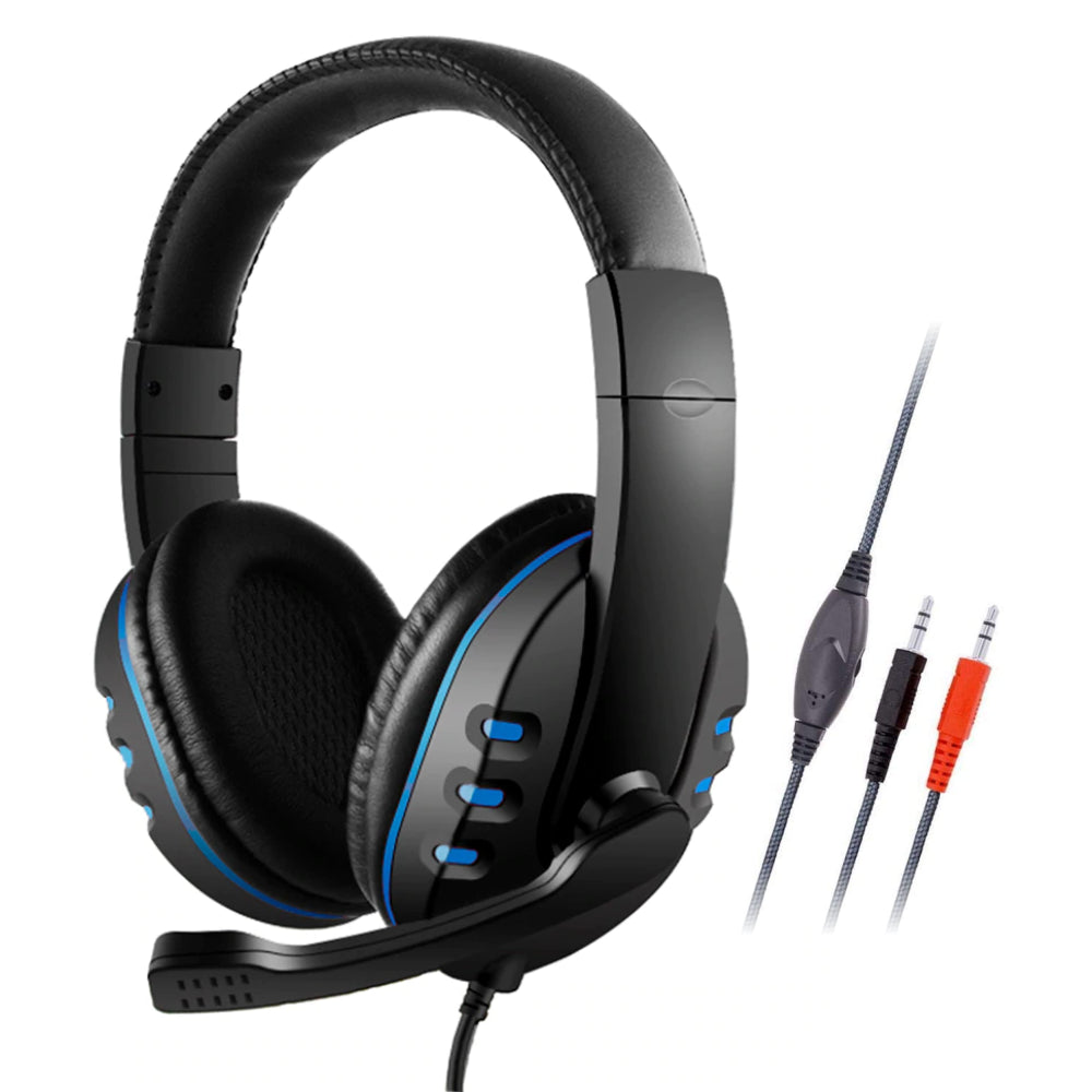 Audifonos Gamer K4 Diadema Con Microfono Luz Led Usb 3.5mm