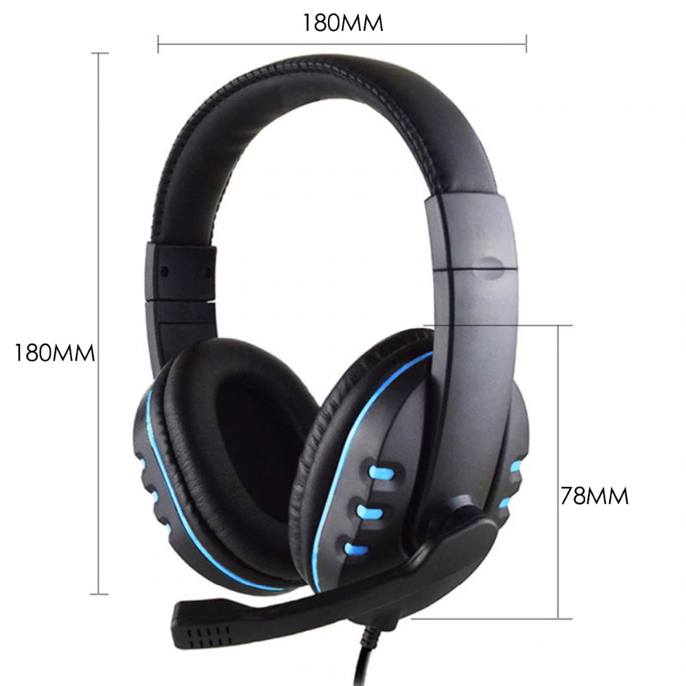 Audifonos Gamer K4 Diadema Con Microfono Luz Led Usb 3.5mm