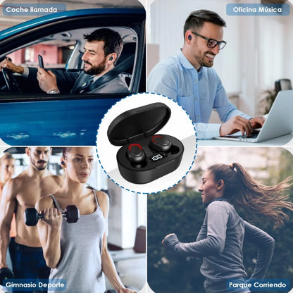 Auriculares Inalambricos In-Ear Bluetooth TWS AUT114