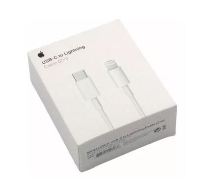 Cable Iphone de USB-C a Lightning (2 metros)