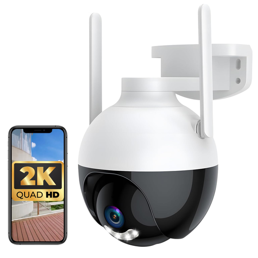 Cámara De Seguridad Exterior Domo Full Hd 2MP Ptz 360inch C11