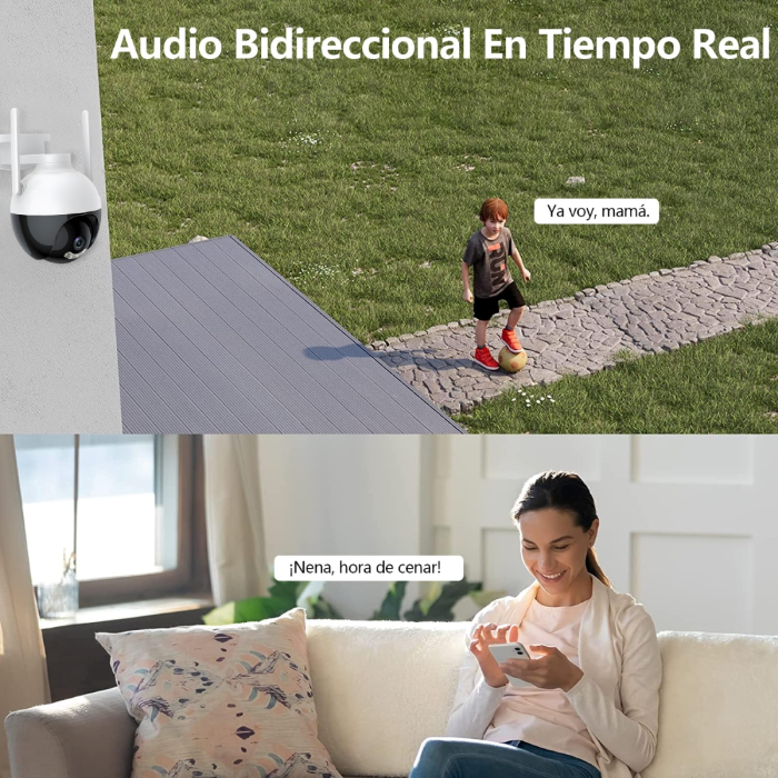 Cámara De Seguridad Exterior Domo Full Hd 2MP Ptz 360inch C11