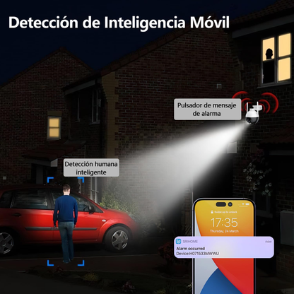 Cámara De Seguridad Exterior Domo Full Hd 2MP Ptz 360inch C11