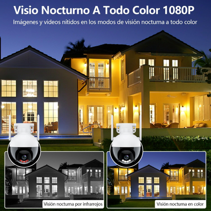 Cámara De Seguridad Exterior Domo Full Hd 2MP Ptz 360inch C11