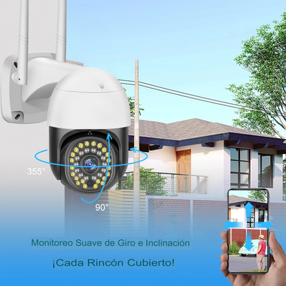 Cámara Seguridad Exterior Domo Ptz 1080p Infrarroja Q80 4g