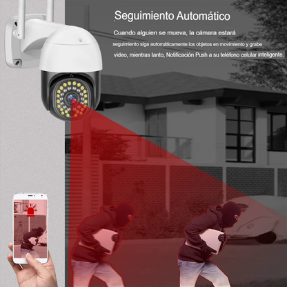 Cámara Seguridad Exterior Domo Ptz 1080p Infrarroja Q80 4g