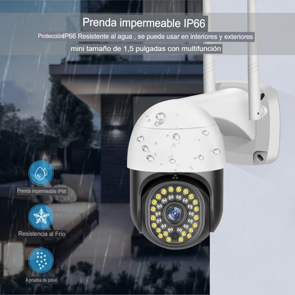 Cámara Seguridad Exterior Domo Ptz 1080p Infrarroja Q80 4g