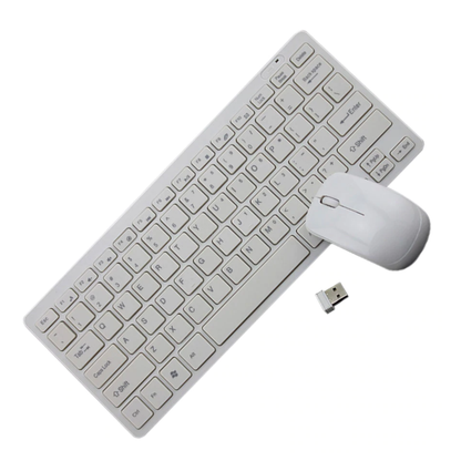 Combo Mini Teclado + Mouse Optico Inalámbrico USB K-03
