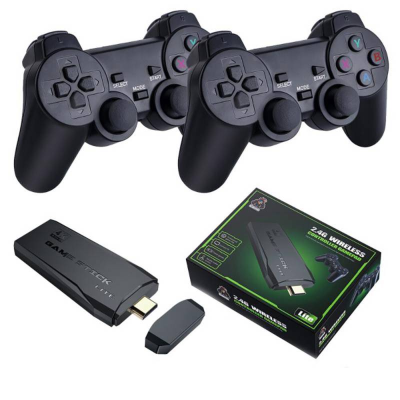 Consola Game Stick Lite De Juegos Retro Inalambrica 4k HDMI