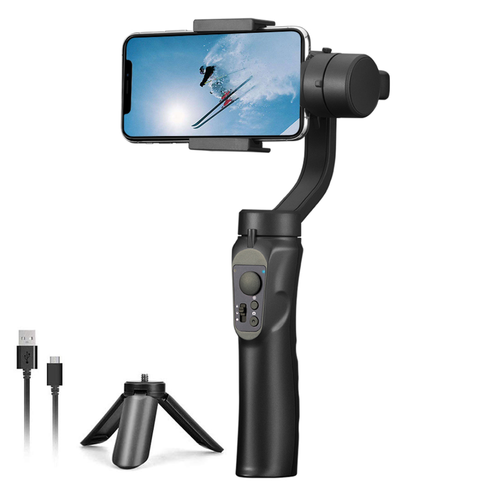 Estabilizador De Celular Handheld Gimbal H4 3 Ejes App