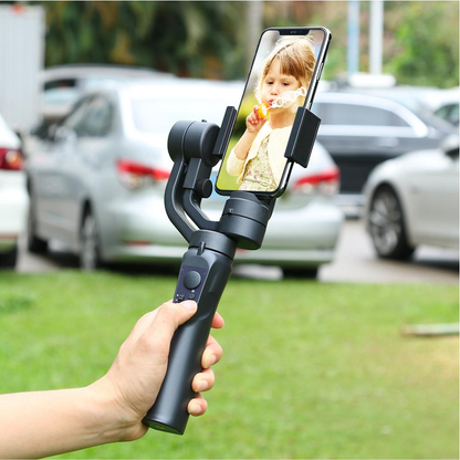 Estabilizador De Celular Handheld Gimbal H4 3 Ejes App