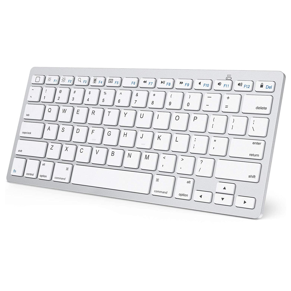 Mini Teclado Bluetooth 3.0 Ultra Delgado Para IPad, IOS, Android, PC