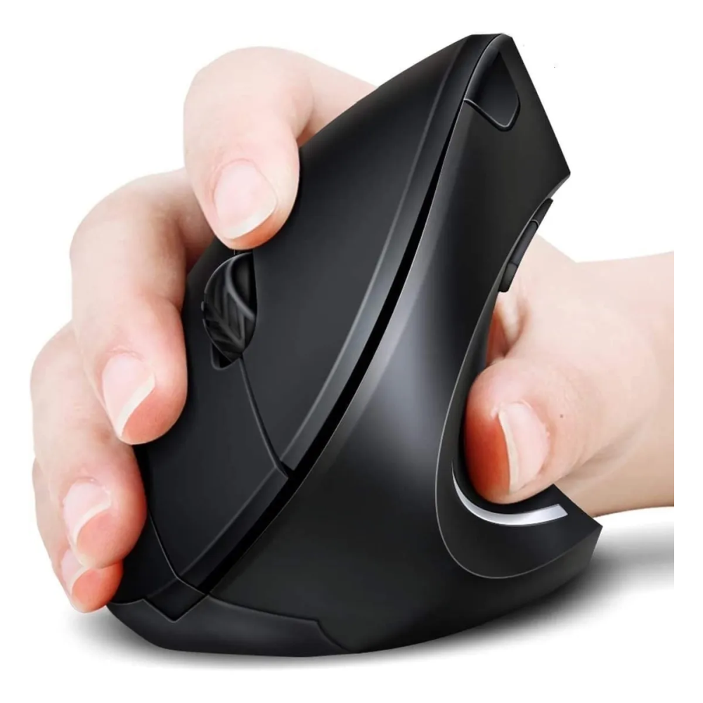 Mouse Ergonomico Vertical Inalambrico 2.4g Recargable USB
