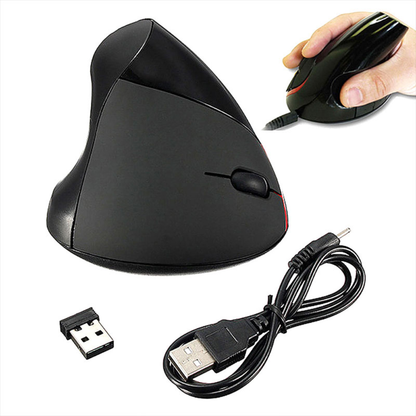 Mouse Óptico Vertical Ergonómico Inalámbrico Weibo WB-881