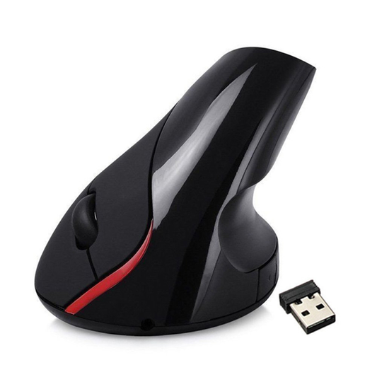 Mouse Óptico Vertical Ergonómico Inalámbrico Weibo WB-881