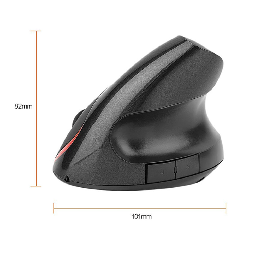 Mouse Óptico Vertical Ergonómico Inalámbrico Weibo WB-881