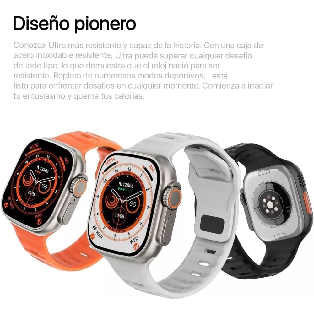 Reloj Inteligente T800 Ultra Series 8 Smart Watch 49mm Touch