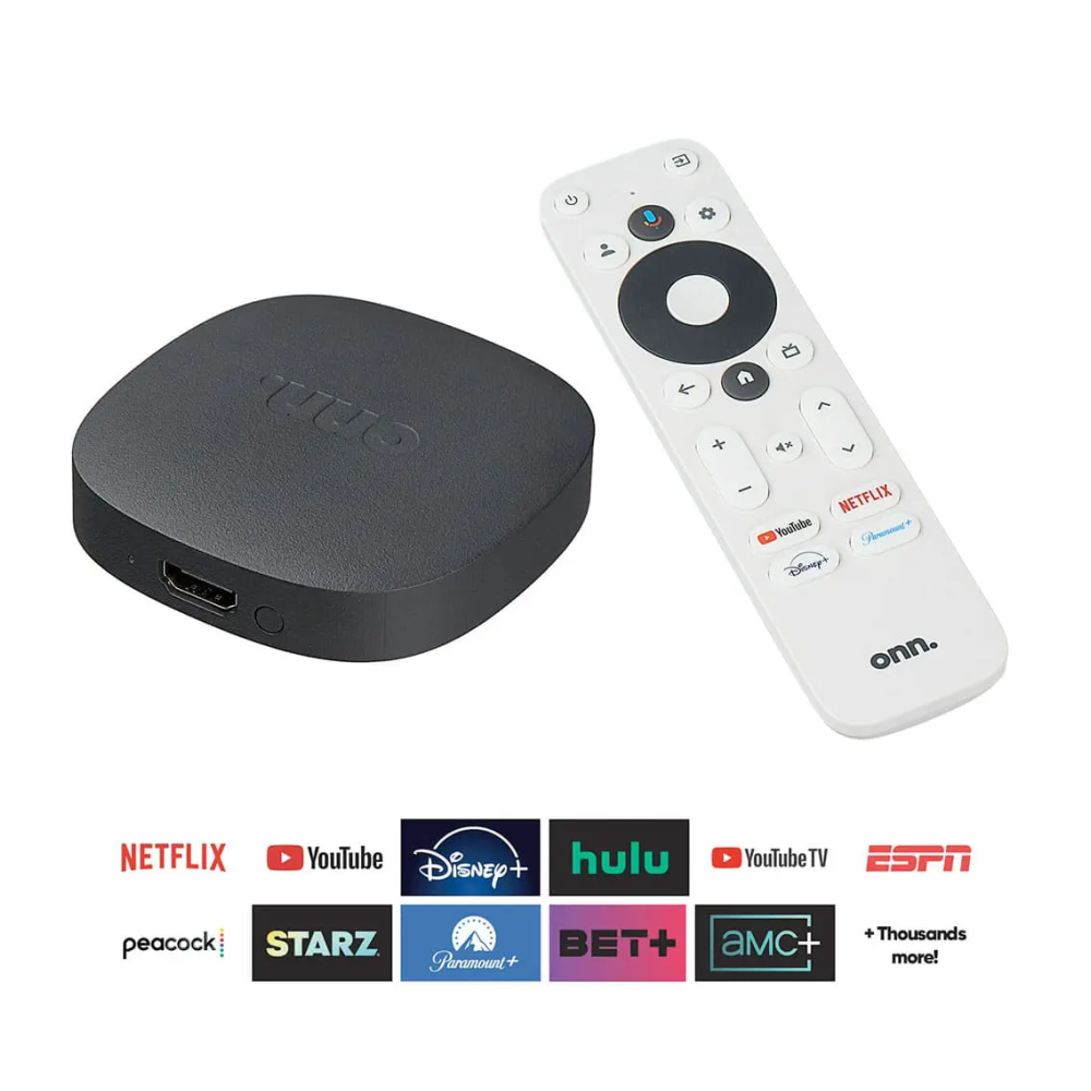 Tv Box Watch Onn Streaming 4k Uhd Google Tv Asistente De Voz