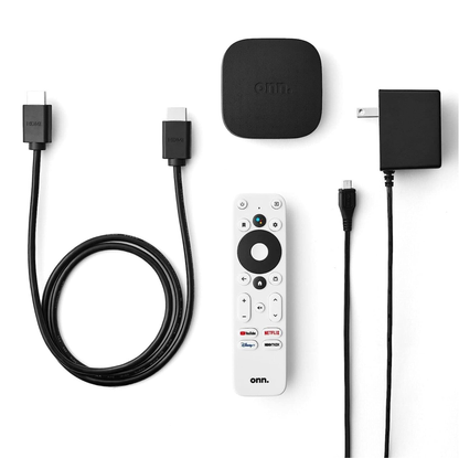 Tv Box Watch Onn Streaming 4k Uhd Google Tv Asistente De Voz