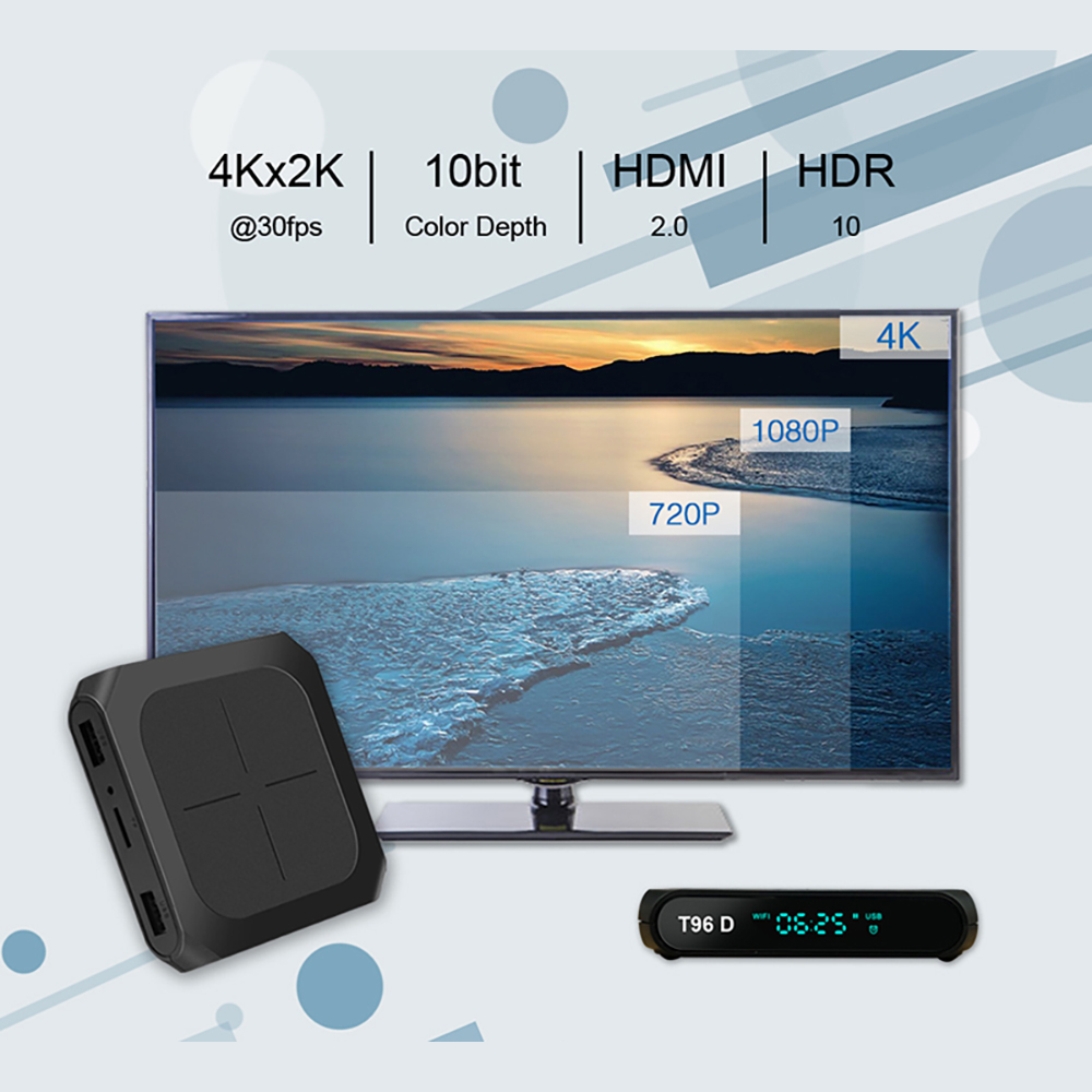 TV Y VideoDispositivo Inteligente Android 9 Tv Box 2ram 16rom Wifi 2.4